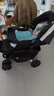 好孩子（gb）C450 婴儿车可坐可躺双向遛娃高景观易折叠宝宝婴儿推车 深灰 实拍图