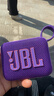 JBL GO5 GO4升级版音乐金砖五代 GO5便携式蓝牙音箱 户外音箱 迷你小音响 极速充电长续航 防水防尘 GO4 紫色 实拍图