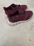 足力健老人鞋中老年轻便休闲散步鞋2431380J 女 酒红 40 实拍图