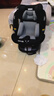 初婴贝儿童安全座椅汽车用0-4-12岁婴儿宝宝车载可坐可躺i-Size通风加热 豪华版黑+175°躺+支撑腿+遮阳棚 实拍图