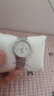 天王（TIAN WANG）手表女士 新年礼物昆仑系列钢带机械女表白色LS5876S.D.S.W 实拍图