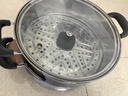 爱仕达（ASD）蒸锅双层不锈钢蒸锅 家用炖蒸煮一体汤锅26CM大容量蒸笼QVL1526WG 实拍图