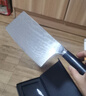 小天籁（XIAO TIAN LAI）67层大马士革菜刀家用 厨房切菜刀切肉刀切片刀厨师刀锋利刀具 【VG10钢芯】黑柄大马士革菜刀 实拍图