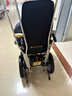 德伴电动轮椅老年人全自动轻便可折叠旅行残疾专用智能可躺代步YLB-W 【后躺+抬腿】语音播报+远程遥控 铅酸12A 实拍图