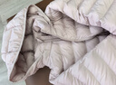 优衣库童装男女童PUFFTECH空气棉服可机洗连帽外套排骨棉服478123 10 水粉色 160 实拍图