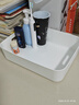 清野の木 桌面收纳盒收纳筐收纳篮内衣整理盒厨房玩具收纳 象牙白大号扁款 实拍图