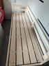 英美丹尼拼接床实木加宽床婴儿小孩拼接床大人可睡无缝拼接可调节宝宝床 【固定加厚款】两面护栏+床垫-高备注 长180宽60  高40 实拍图
