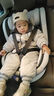 法雷曼儿童安全座椅汽车用0-12岁360度旋转婴儿宝宝车载坐躺i-Size认证 魔力灰pro【钢骨架+支撑腿】 实拍图