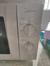 美的（Midea）快捷家用微波炉家用小型迷你360°转盘加热 旋钮操控易洁内胆时间调节20升（PM2000） 实拍图