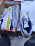 NIKE耐克男鞋夏运动鞋AIR FLIGHT 89气垫休闲鞋AJ4兄弟跑步鞋 AJ4兄弟款/紫金湖人 41 实拍图