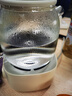 美的（Midea）花漾0胶水全玻璃全自动养生壶 办公室多功能煮茶壶 烧水壶恒温电热水壶煮茶器花茶壶1L YS10B101 实拍图