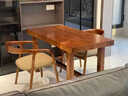 实木桌板定制板材原木整板电脑桌书桌飘窗楼梯板松木榆木板桌面板 红橡木定制 实拍图