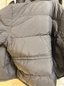 雪中飞羽绒服女冬季短款可脱卸帽子保暖御寒百搭休闲纯色外套 黑色2XL 晒单实拍图