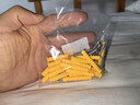 固万基 小黄鱼塑料膨胀管6mm 膨胀螺丝8mm 涨塞自攻螺丝套装10mm国标 6*40 [20套] 配304不锈钢钉 实拍图