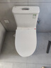 帝王洁具大口径马桶缓降盖板防臭省水虹吸式大冲力家用落地普通马桶组合 TT009【 强劲冲力 高性价比】（包安装） 坑距300-395选 305mm 实拍图