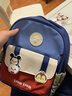 迪士尼（Disney）儿童书包幼儿园女孩一二年级草莓熊轻便男女童背包st80264藏青 实拍图