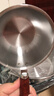 不锈钢泼油小锅热油专用锅奶锅热奶锅家用牛奶迷你小锅淋油神器 300ml 8cm 实拍图