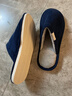 回力日系柔软情侣棉拖秋冬家居室内保暖棉鞋男款HL0006蓝色40-41码 实拍图