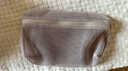 MUJI再生聚酯纤维 立体网眼袋 米色 约25x12.5x5cm  实拍图