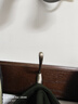 家逸衣帽架壁挂墙壁置物架墙壁挂衣架墙上实木挂钩4钩胡桃色 实拍图