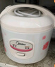 美的（Midea）电饭煲 家用3L机械式 精铸发热盘 老人用简单易控 黑晶内胆迷你小电饭锅 MB-YJ308J 实拍图