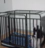 北鼻狗【升级全管加强 】狗笼中型犬大型犬狗笼子宠物狗狗笼子金毛用品 升级四面全管底部加强 黑色 110*75*90CM 建议100斤内 实拍图