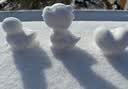 东之天地雪球夹儿童玩雪工具玩具套装加厚爱心鸭子夹雪模具玩沙打雪仗神器 Q版【青蛙+小鸡+小猪】 实拍图
