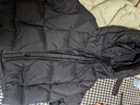 坦博尔羽绒服女短款连帽显瘦小个子女士羽绒面包服530360D 黑色 160  实拍图