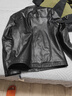 富鋌高端严选头层牛皮蚕丝填充冬季皮夹克保暖立领男士真皮皮衣外套男 实拍图