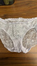 曼妮芬蕾丝镂空女士内裤性感低腰提臀无痕舒适三角裤女士内裤 实拍图