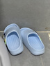 巴布豆儿童拖鞋男女童宝宝软底居家浴室夏季凉拖鞋 浅兰 160码 实拍图