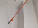 阿尔纳斯晾衣绳室内免打孔凉衣绳神器户外挂晒衣服晒被子防风绳子 6mm桔色5米【含收纳袋】 实拍图