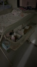 babycare尿布台多功能可折叠新生儿护理台抚触洗澡便携婴儿床-温特绿 实拍图