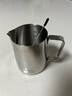 欧乐多（Olodo）德国 拉花杯304不锈钢拉花缸咖啡奶泡杯加厚带刻度尖嘴拉花壶奶缸 304拉花杯【本色350ml】贈拉花针 实拍图