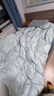 罗莱家纺 羽绒被 A类95%水洗鹅绒被子保暖冬被芯 约4.3斤绿 实拍图