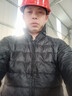 啄木鸟轻薄羽绒服男女款秋冬季保暖防寒白鸭绒纯色时尚休闲情侣外套上衣 18819黑色（立领羽绒服） L （推荐体重100-120斤） 实拍图