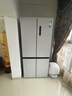 美的（Midea）505L十字门冰箱双系统双循环净化保鲜大容量一级能效风冷无霜谷雨灰以旧换新MR-531WSPZE国家补贴 实拍图