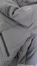 雪中飞鹅绒羽绒服男士短款脱卸帽加厚保暖休闲商务秋冬外套男装185 实拍图