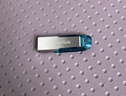 闪迪（SanDisk）64GB U盘 CZ73 时尚蓝色 安全加密 数据恢复 学习电脑办公投标 小巧便携 车载 金属优盘 实拍图