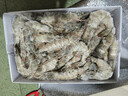 鲜京采 原装进口厄瓜多尔白虾 净重3.3斤 大号30-40规格 50-66只/盒 实拍图