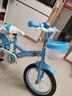 永久（FOREVER）儿童自行车6-10岁男女宝宝公主脚踏童车 天空蓝16寸适合105-135cm 实拍图