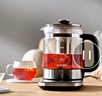 苏泊尔（SUPOR）养生壶 1.5L煮茶器 玻璃花茶壶 316L不锈钢恒温电水壶烧水壶 保温煮茶壶黑茶 SW-15YJ32 实拍图