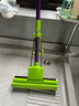 妙洁吸水胶棉拖把 卡槽加强型家用一拖净拖地神器 带原装海绵替换头 拖把杆*1+替换头*2 实拍图