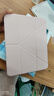 奥思妙适用ipad保护壳2025新款11代10/9保护套ipadair7/6/5平板pro带笔槽4苹果防弯6摔10.2寸8轻薄3十y折 面盖可吸附【Y+3折-粉色】送钢化膜 2025款ipad第11代 实拍图