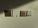 公牛（BULL）开关插座 嵌入式插座可调节空调冰箱隐藏插座GTBZ223白色五孔10A 实拍图
