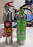 火焰战士不锈钢水基灭火器车载用家用新能源消防器材环保1A34B升级款999ml 实拍图