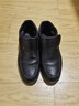 蜘蛛王男鞋冬季加绒保暖高帮棉鞋商务正装休闲皮鞋男 48521 黑色 40 实拍图