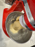 KitchenAid（凯膳怡）【政府补贴】厨师机家用进口5QT双碗和面家用烘焙机多功能搅拌机 暖橘红 5KSM165PSCHT 实拍图