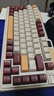 珂芝（KZZI）K75V2三模客制化机械键盘无线蓝牙有线电竞游戏家用办公82键RGB光PBT键帽Gasket慕斯蓝莓静音轴 实拍图