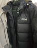 FILA 斐乐官方情侣羽绒服2025年冬时尚休闲连帽上衣男女同款保暖外套 实拍图